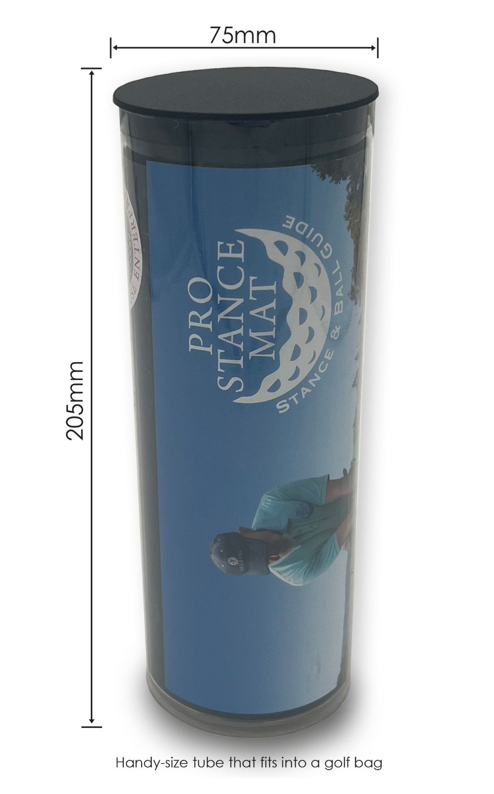 Pro Stance Mat II – Golf Training Aid for Stance & Ball Position (All Levels)