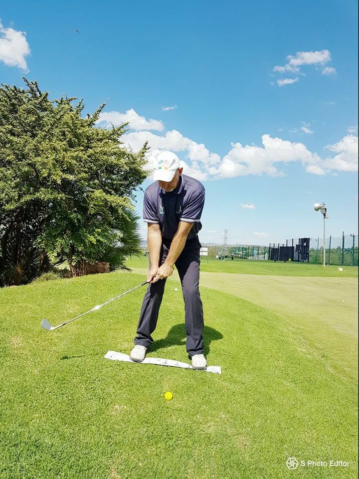 Pro Stance Mat II – Golf Training Aid for Stance & Ball Position (All Levels)