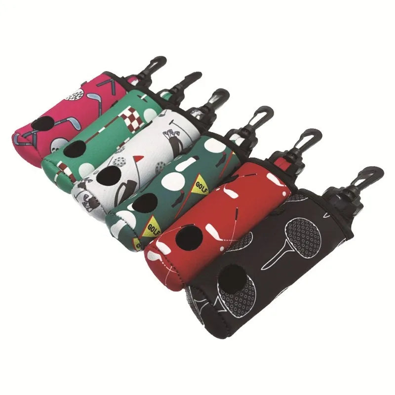 Waterproof Golf Ball Pouch & Storage Bag