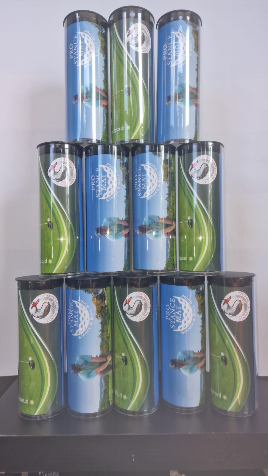 Pro Stance Mat II – Golf Training Aid for Stance & Ball Position (All Levels)